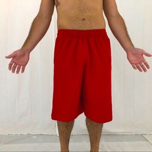 UNDER ARMOR BASKETBALL SHORTS RED 🔴🔴